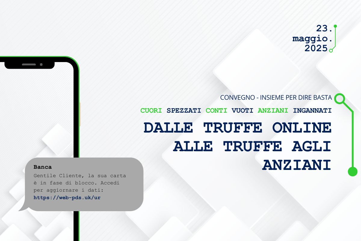 cellulare simulazione messaggio phishing