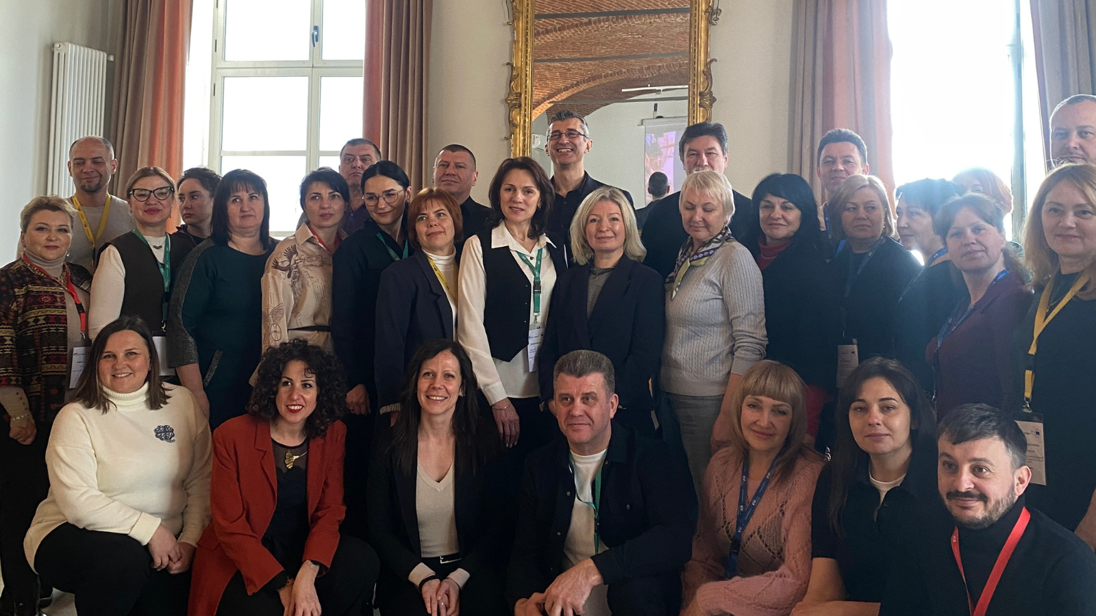 delegazione ucraina in visita da ENGIM Artigianelli