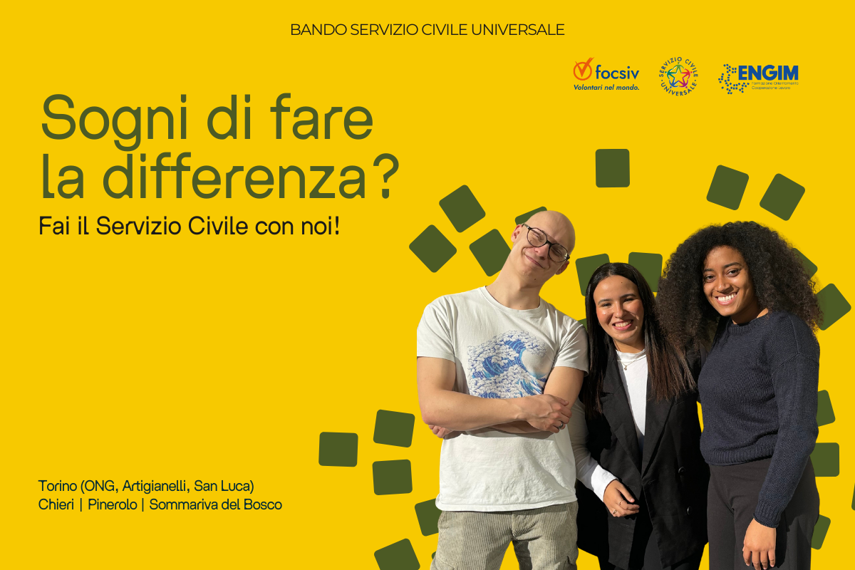 Servizio civile engim 2026 artigianelli